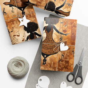 Dancer Gift Wrap Paper | FREE US SHIPPING