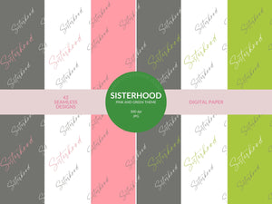 Sisterhood | Seamless Designs | 42 Digital Prints