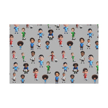 Load image into Gallery viewer, Football (Soccer) Gift Wrap Paper | FREE US SHIPPING