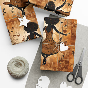 Dancer Gift Wrap Paper | FREE US SHIPPING