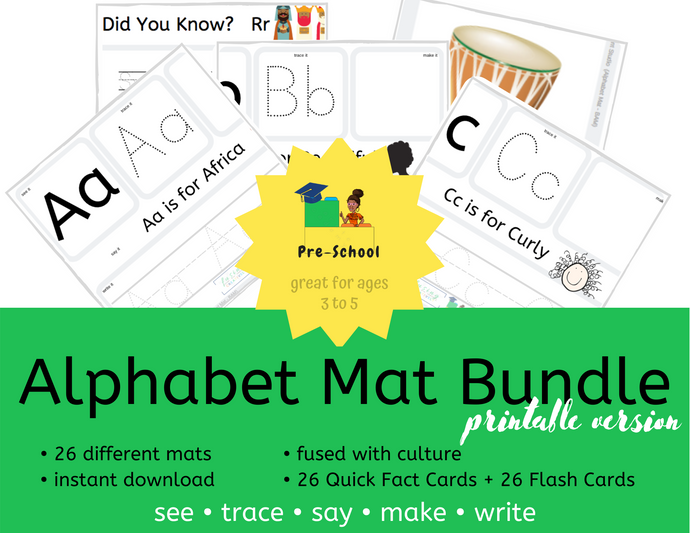Alphabet Mat Bundle (digital version)